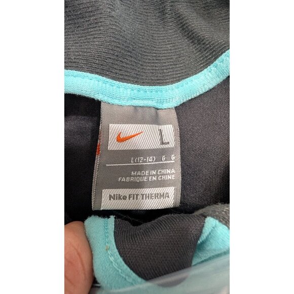 Nike women's running vest fit therma turquoise teal size L - Picture 15 of 16